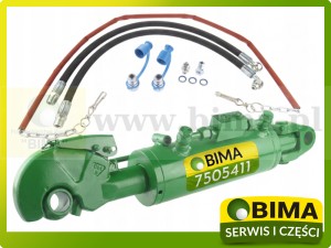  Łącznik hydrauliczny (cięgło górne) TUZ John Deere – Kat. 3/3, 580–768 mm Wersja wzmocniona