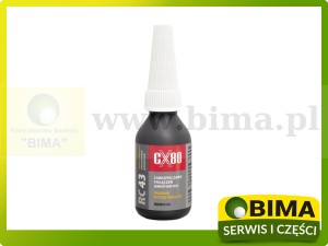 KLEJ DO GWINTÓW 10ML ŚREDNIA WYTRZYMAŁOŚĆ CX80