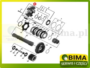 PIASTA JOHN DERE RE62625 RE47293