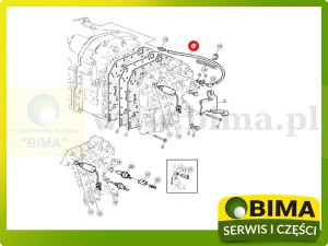 WĄŻ PRZEWÓD HYDRAULICZNY JOHN DEERE R95398