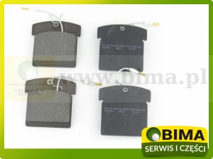 ZESTAW KLOCKÓW HAMULCOWYCH RENAULT 30KM/H