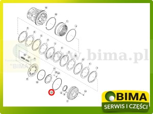 USZCZELNIACZ JOHN DEERE R120836