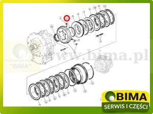USZCZELNIACZ JOHN DEERE R120835