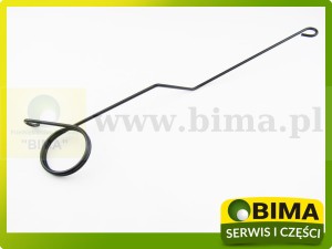 SPRĘŻYNA NAPINAJĄCA SUPŁACZA ŁAMANA