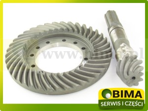 WAŁEK ATAKU+KOŁO TALERZOWE MASSEY FERGUSON 8X39 ŚREDNICA 45MM