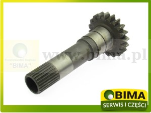 WAŁEK SPRZĘGŁOWY DRUGIEGO STOPNIA WOM PTO MASSEY FERGUSON