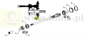 WAŁEK POŚREDNI WOM RENAULT UŻYWANY