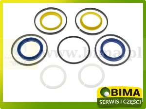 ZESTAW USZCZELNIEŃ SIŁOWNIKA SKRĘTU MASSEY FERGUSON RENAULT CLAAS