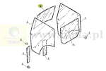 SZYBA PRZEDNIA RENAULT DIONIS,FRUCTUS