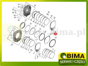 USZCZELNIENIE JOHN DEERE R109688
