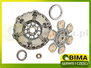 ZESTAW SPRZĘGŁA DOCISK TARCZE 310/330MM ŁOŻYSKA RENAULT CLAAS TEMIS ORYGINAŁ LUK