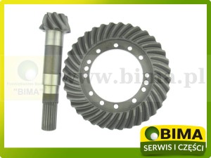 WAŁEK ATAKU + KOŁO TALERZOWE 8X36 MASSEY FERGUSON