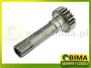 WAŁEK SPRZĘGŁOWY PTO WOM CASE