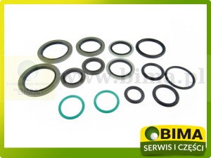 ZESTAW PIERŚCIENI USZCZELNIAJĄCYCH ZAWORU PODNOŚNIKA RENAULT ORYGINAŁ