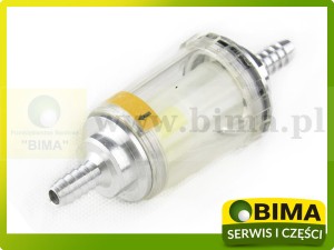 PRZEPŁYWOWY FILTR PALIWA Z ZAWOREM ZWROTNYM - PRZEPUSTNICA ZWROTNA