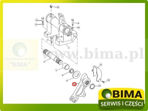 RAMIĘ PODNOŚNIKA PRAWE JOHN DEERE
