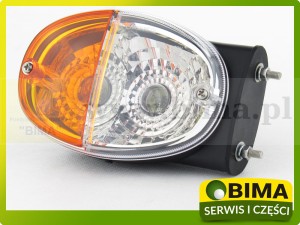 LAMPA PRZEDNIA BOCZNA LT3 2F WESEM POZYCJA KIERUNKOWSKAZ ZAWIERA ŻARÓWKI